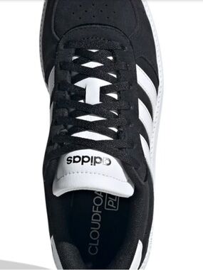 adidas Breaknet Sleek Shoe Box in Black and White